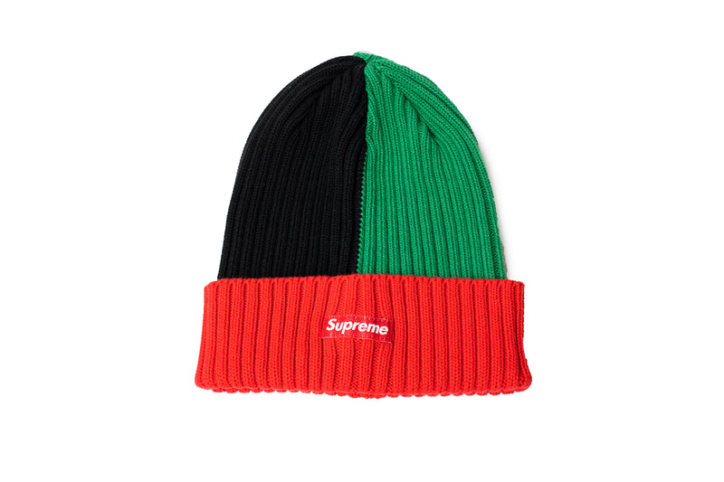 OVERDYED BEANIE 'MIXED RED'