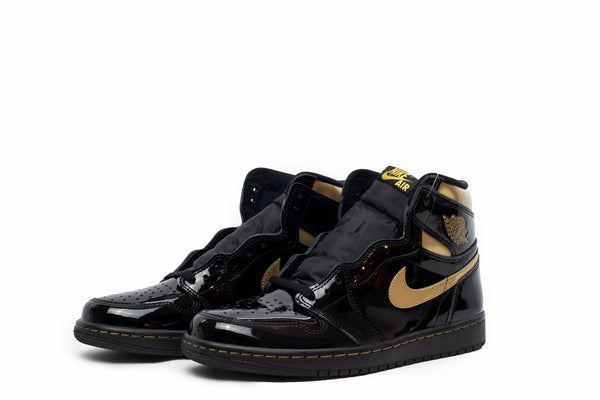 JORDAN 1 RETRO HIGH 'BLACK METALLIC GOLD'